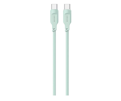 Kabel USAMS Kabel USB-C/USB-C 100W 1,2m Port Display zielony